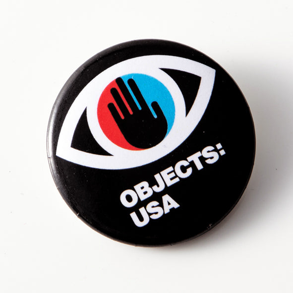 Objects: USA 2020 button (Eye)
