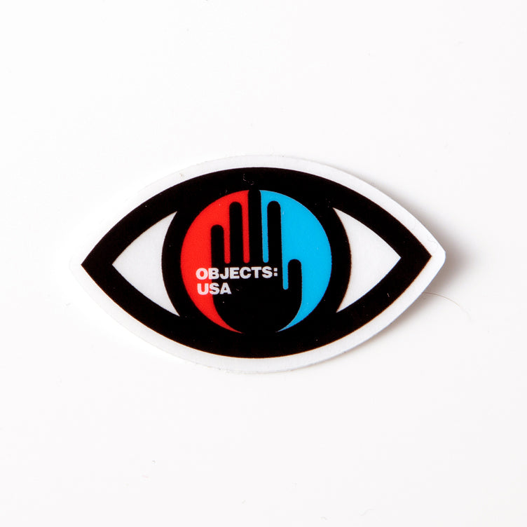 Objects: USA 2020 sticker (Eye)