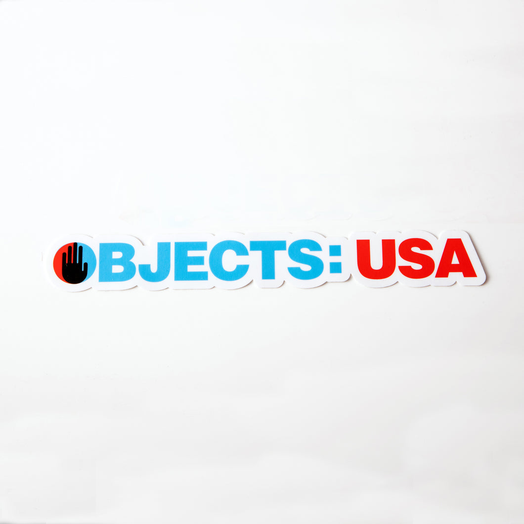 Objects: USA 2020 sticker (Title)